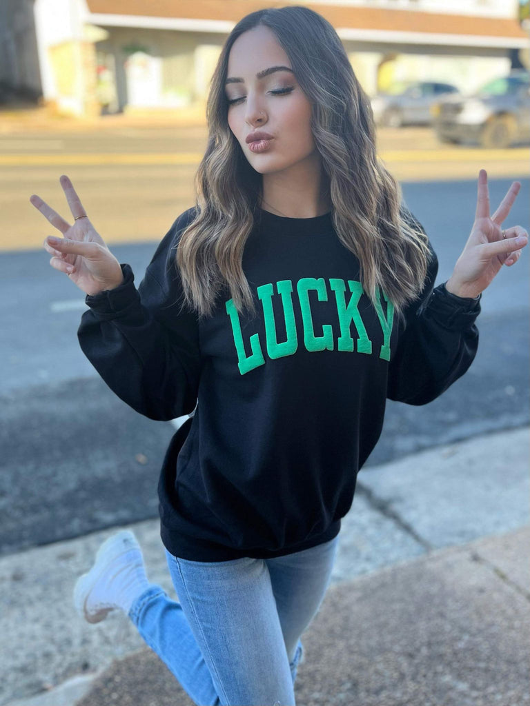 Lucky puff sweatshirt ask apparel