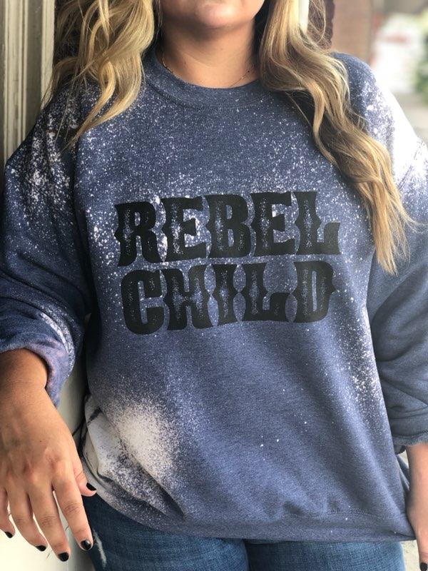 Rebel Child Sweatshirt-ASK Apparel LLC