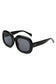 Round Oversize Oval Retro Fashion Sunglasses