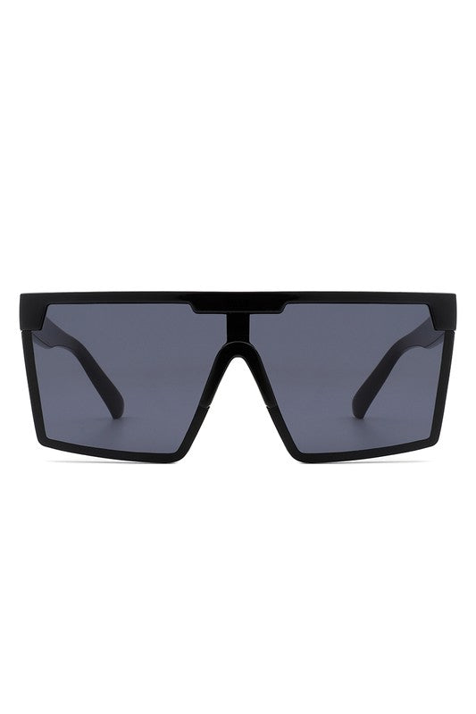 Oversize Square Flat Top Fashion Women Sunglasses