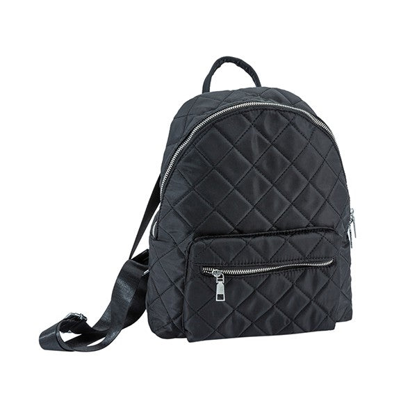 Nylon Quilted Backpack