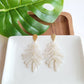 Palm Earrings - Seashell