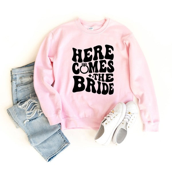 Here Comes The Bride Graphic Sweatshirt