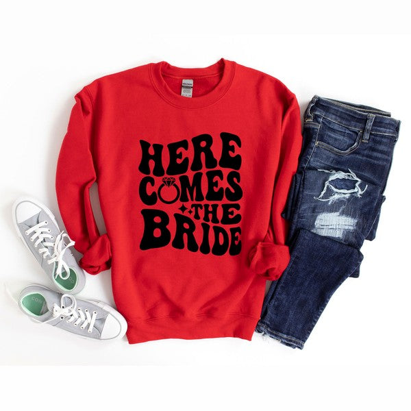 Here Comes The Bride Graphic Sweatshirt