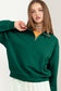 HYFVE Half Zip Drop Shoulder Sweatshirt