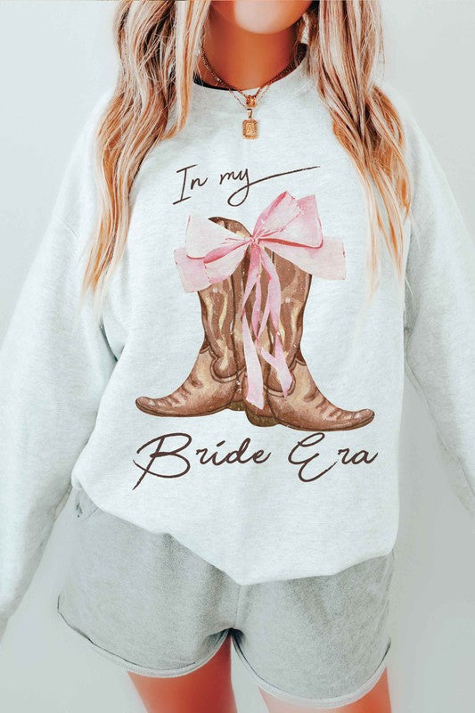 IN MY BRIDE ERA COWBOY BOOTS Sweatshirt