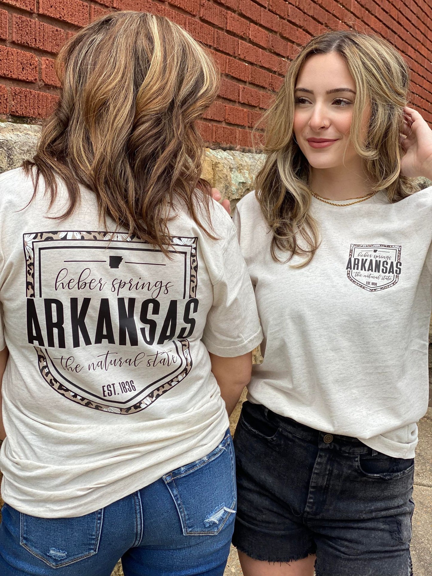 Heber Springs Est. Tee- ask apparel