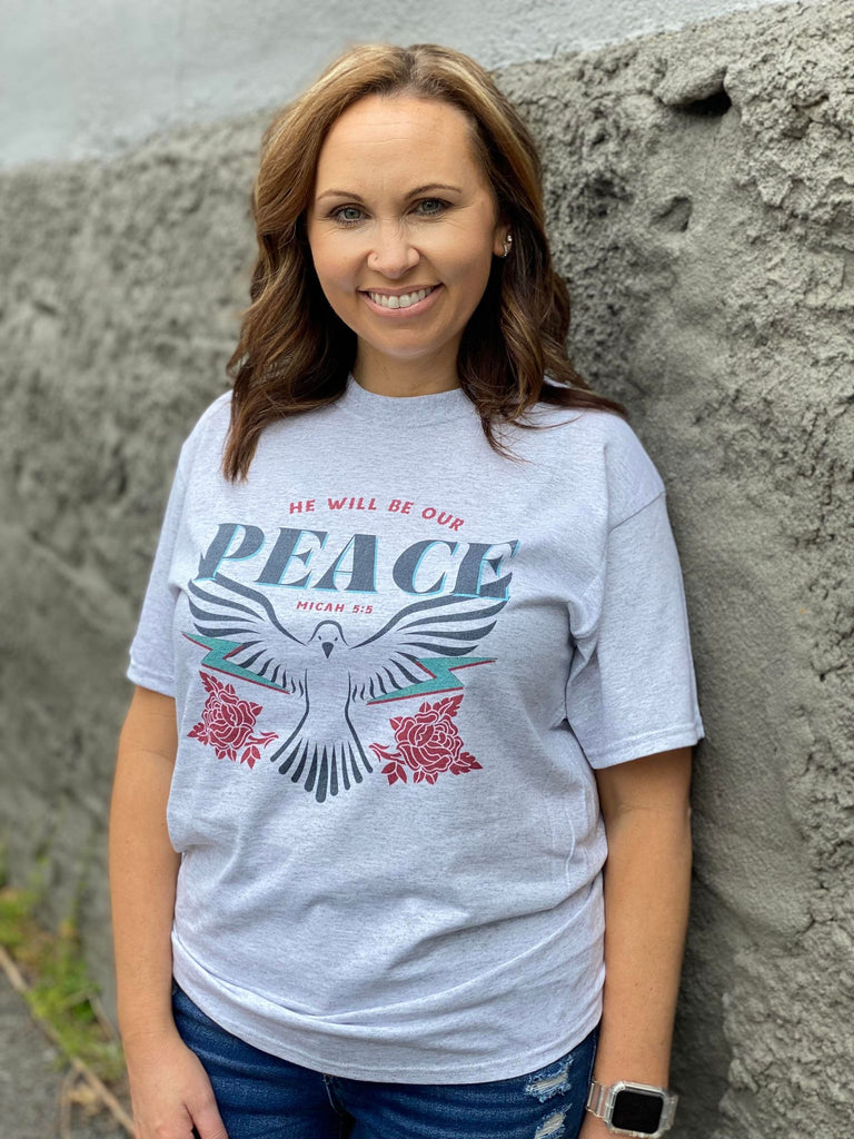 He will be our peace tee- ask apparel