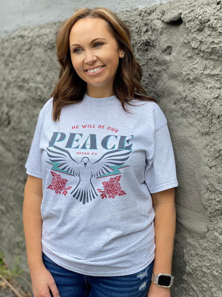 He will be our peace tee- ask apparel