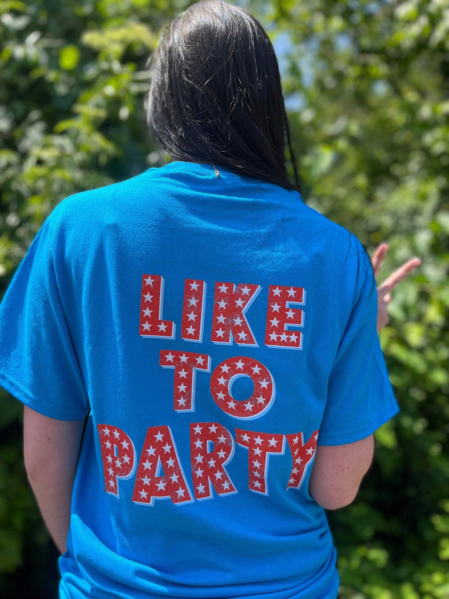 We The People Like To Party Tee- ASK Apparel LLC