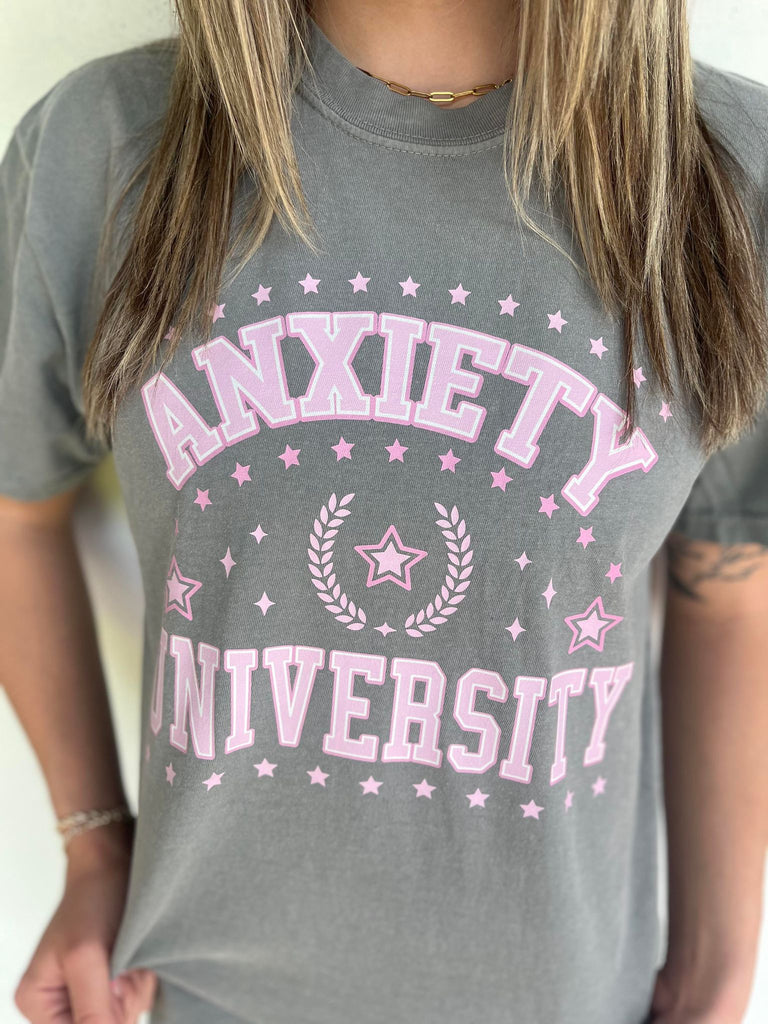 Anxiety University Tee- ASK Apparel LLC