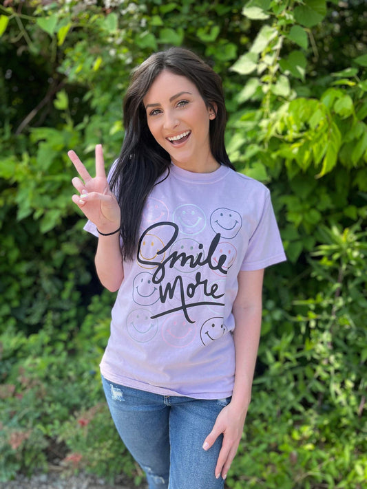 Smile More Tee- ASK Apparel LLC