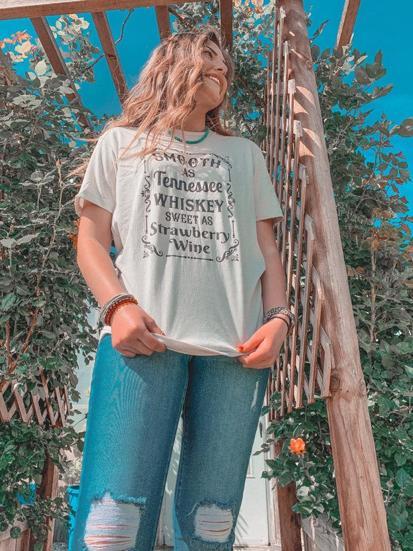 Sand Tennessee Whiskey Tee- ASK Apparel LLC