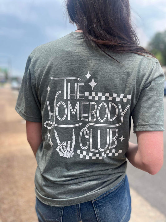 The Homebody Club Tee- ASK Apparel LLC