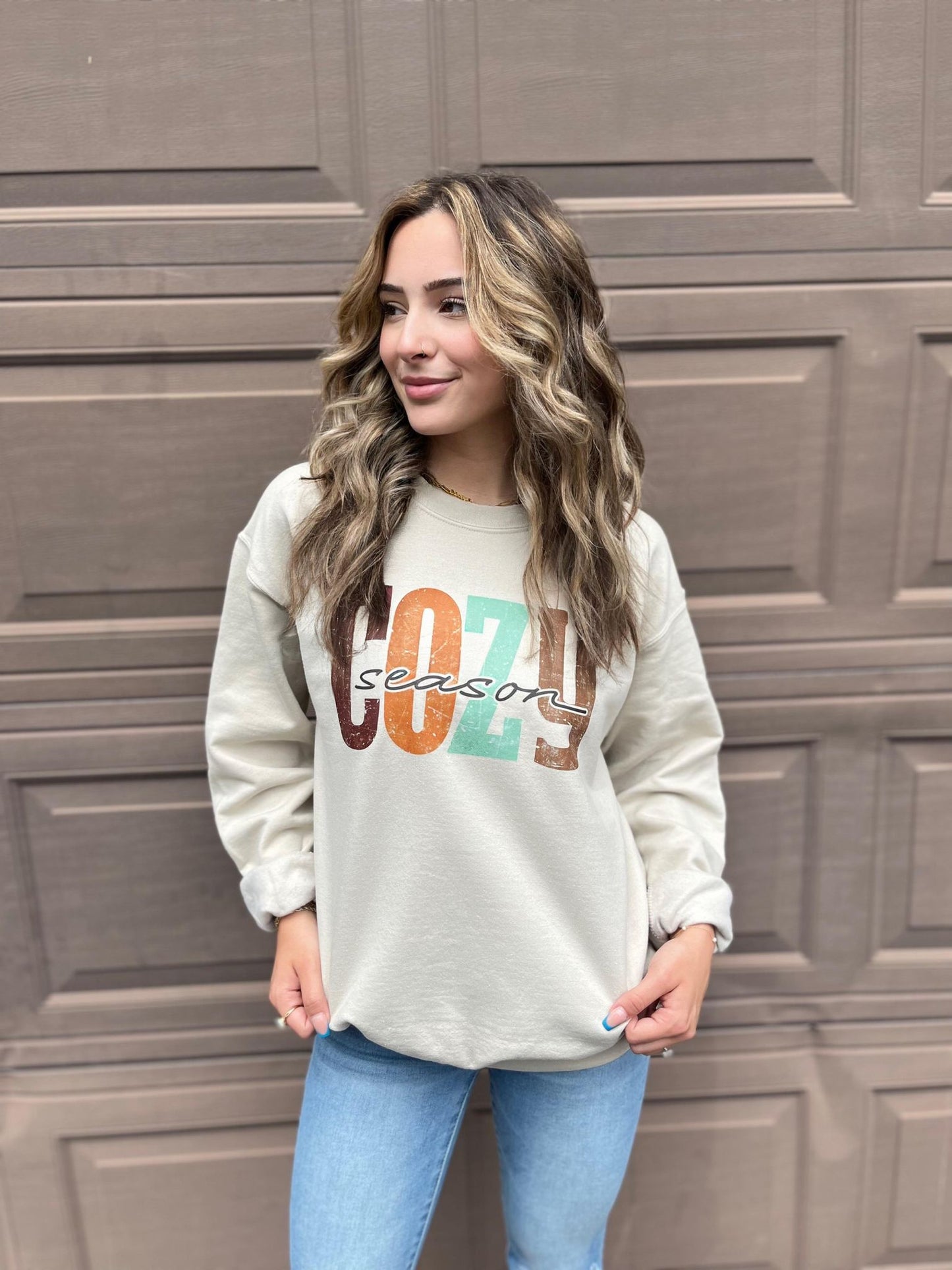 Cozy Season Sweatshirt- ASK Apparel LLC