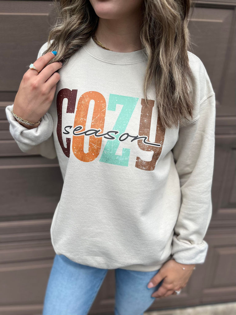 Cozy Season Sweatshirt- ASK Apparel LLC