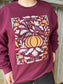 Artsy Pumpkin Sweatshirt- ASK Apparel LLC