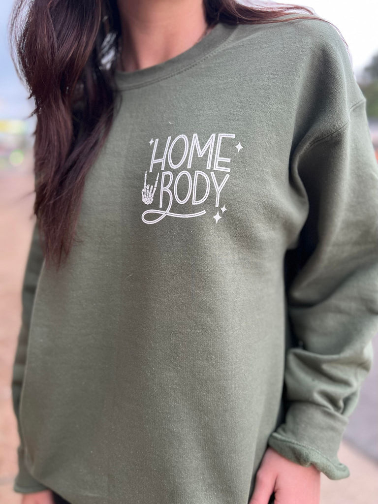 The Homebody Club Sweatshirt- ASK Apparel LLC