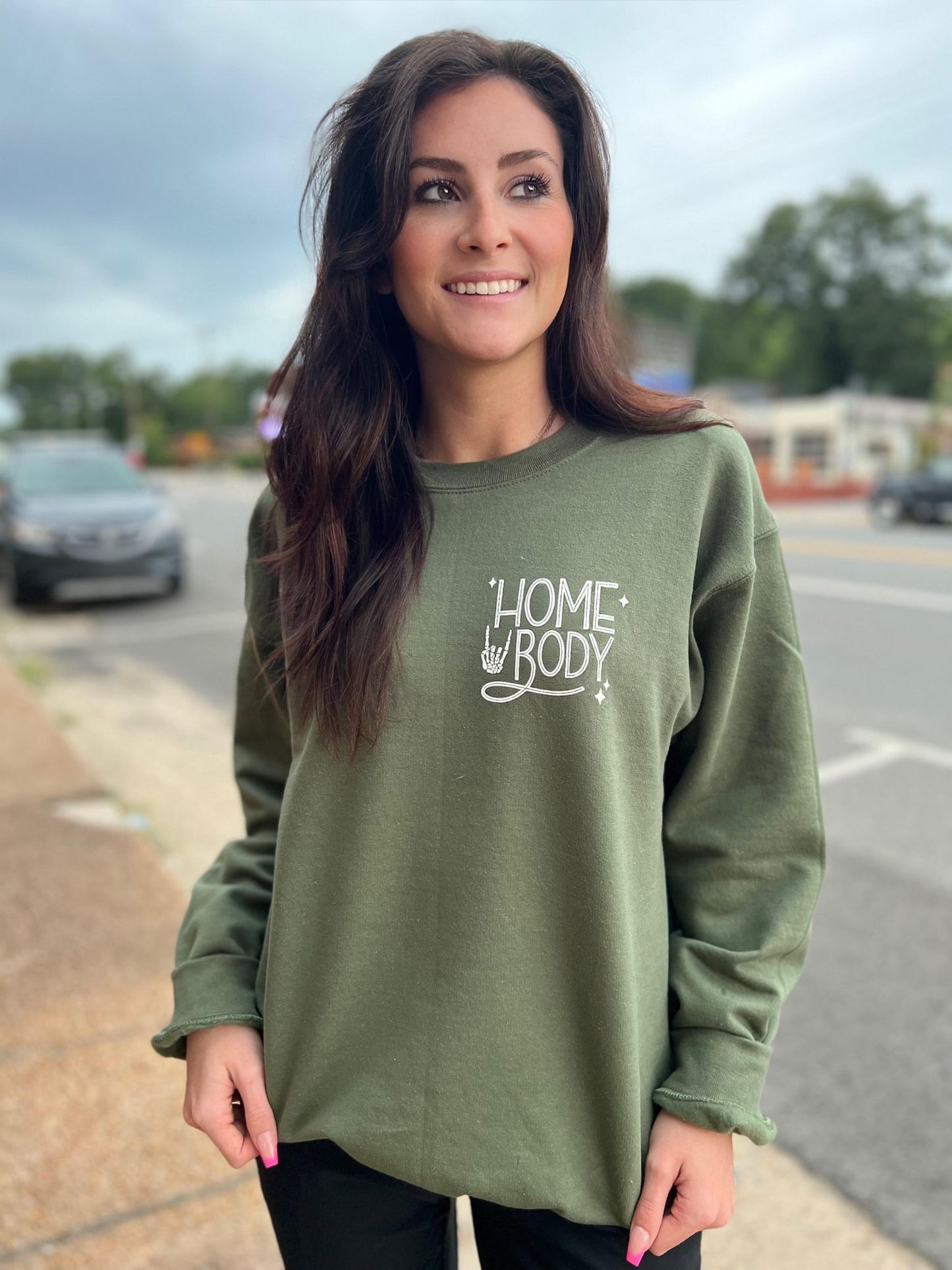 The Homebody Club Sweatshirt- ASK Apparel LLC