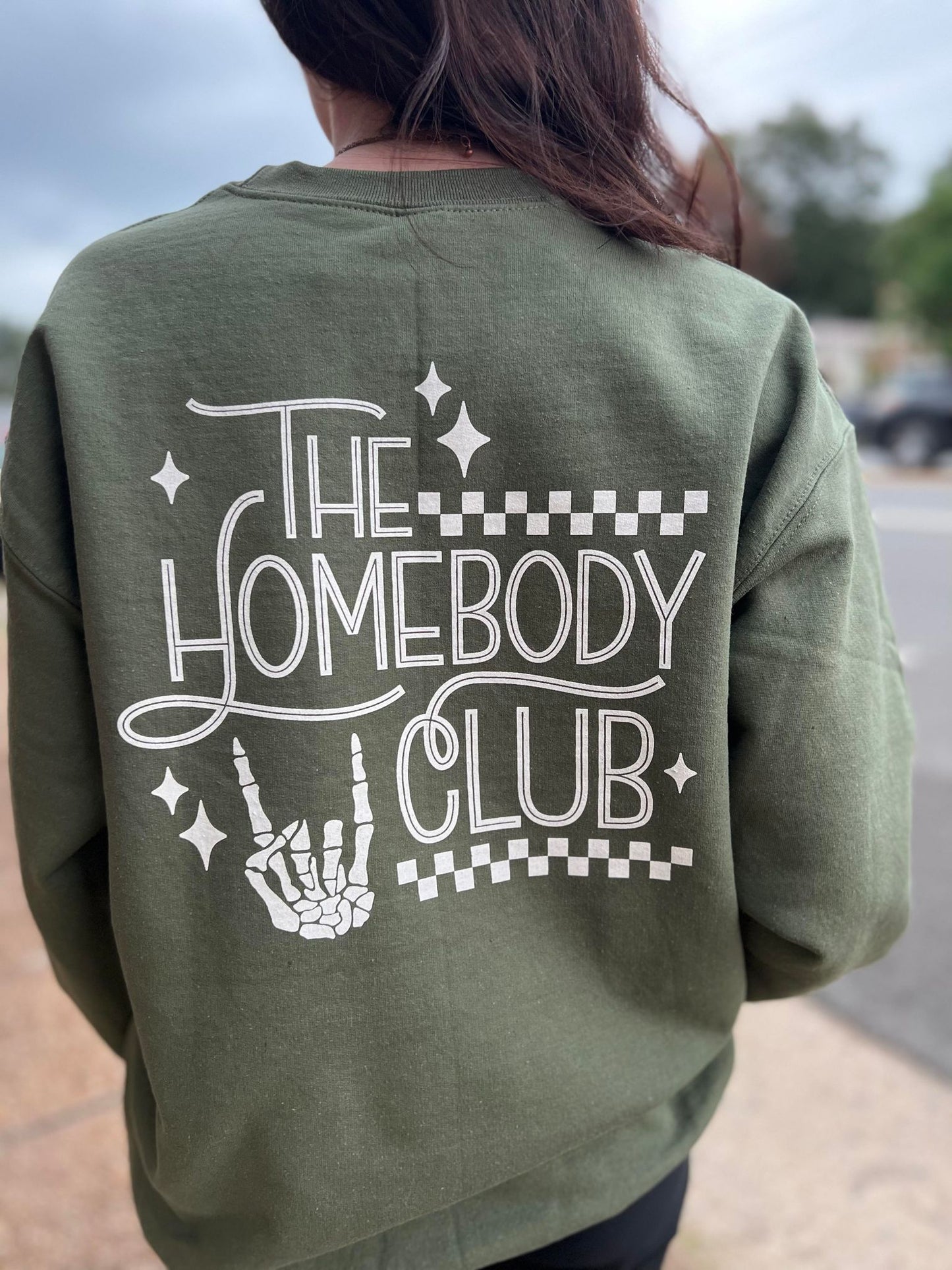 The Homebody Club Sweatshirt- ASK Apparel LLC