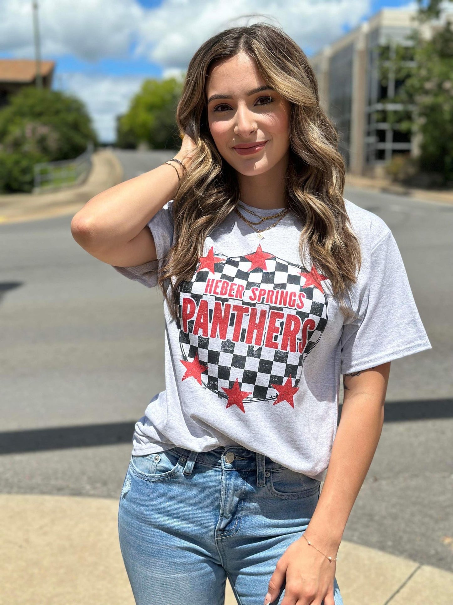 All Star Custom Checkered Tee- ASK Apparel LLC