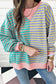 Colorblock Drop Shoulder Oversize Sweatshirt