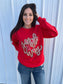 Glitter Jingle All The Way Sweatshirt- ASK Apparel LLC