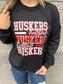 Custom Repeating Layered Mascot Sweatshirt