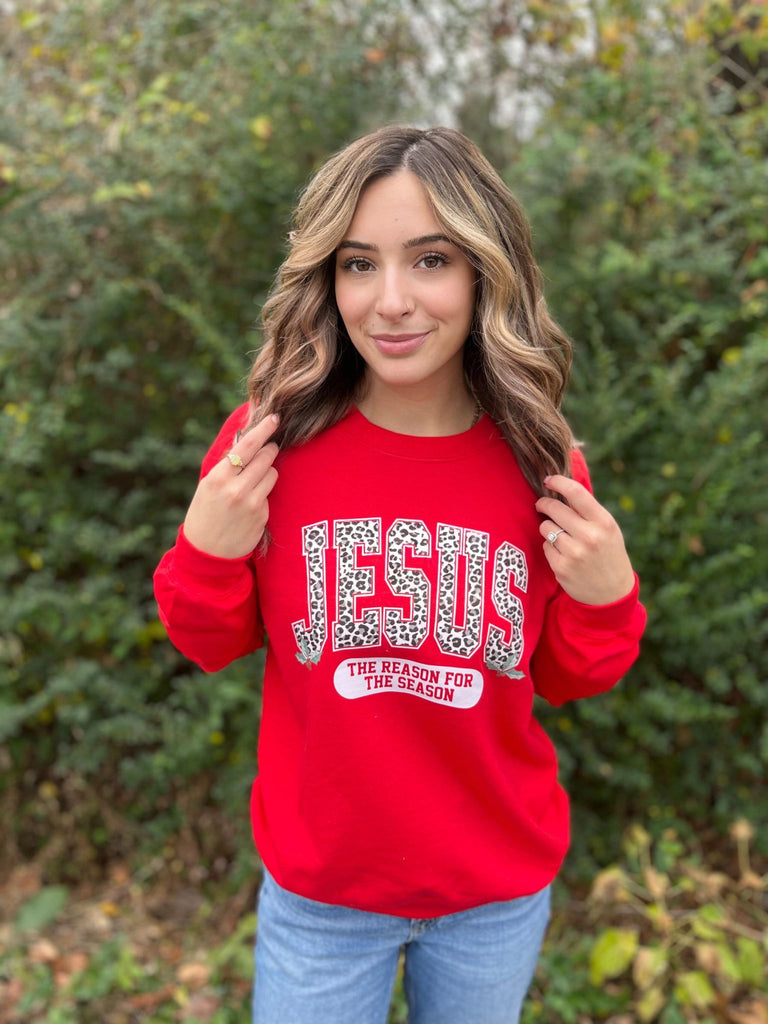 Jesus Is The Reason Sweatshirt- ASK Apparel LLC