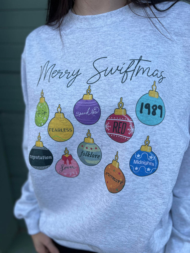 Merry Swiftmas Sweatshirt- ASK Apparel LLC