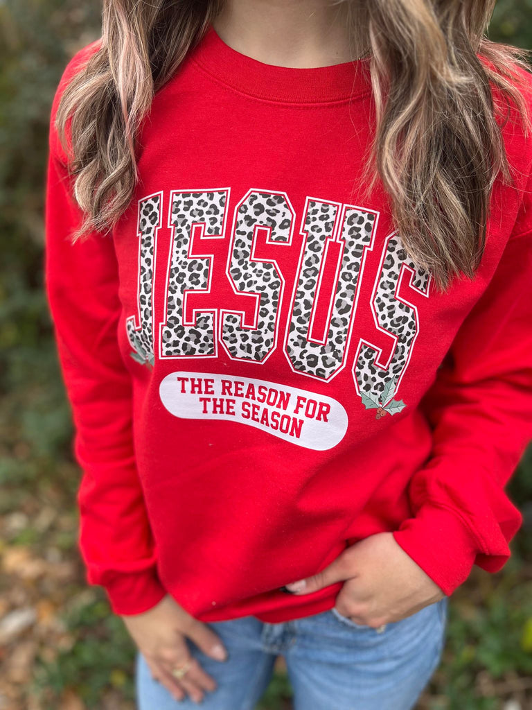 Jesus Is The Reason Sweatshirt- ASK Apparel LLC