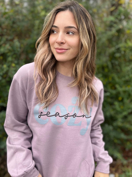 Cozy Season Sweatshirt- ASK Apparel LLC