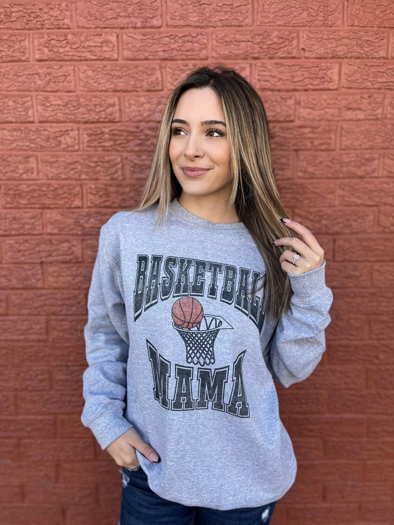 Basketball Mama Sweatshirt- ASK Apparel LLC