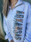 Custom State Quarter Zip Sweater- ASK Apparel LLC