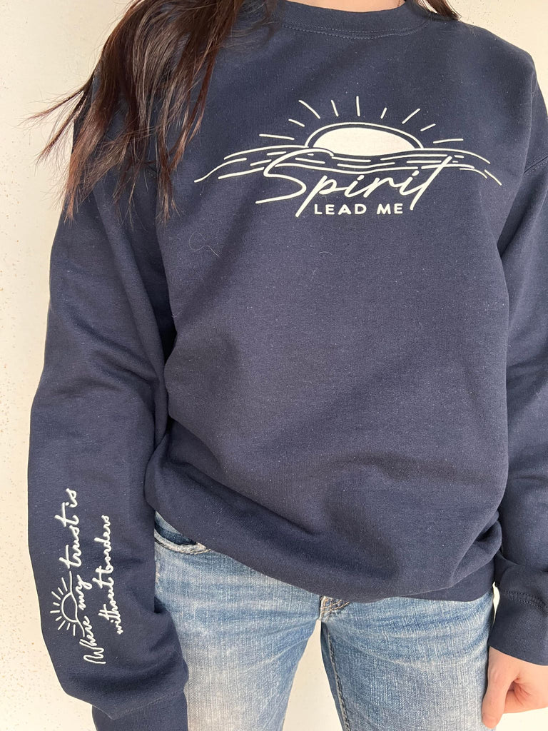 Spirit Lead Me Sweatshirt- ASK Apparel LLC
