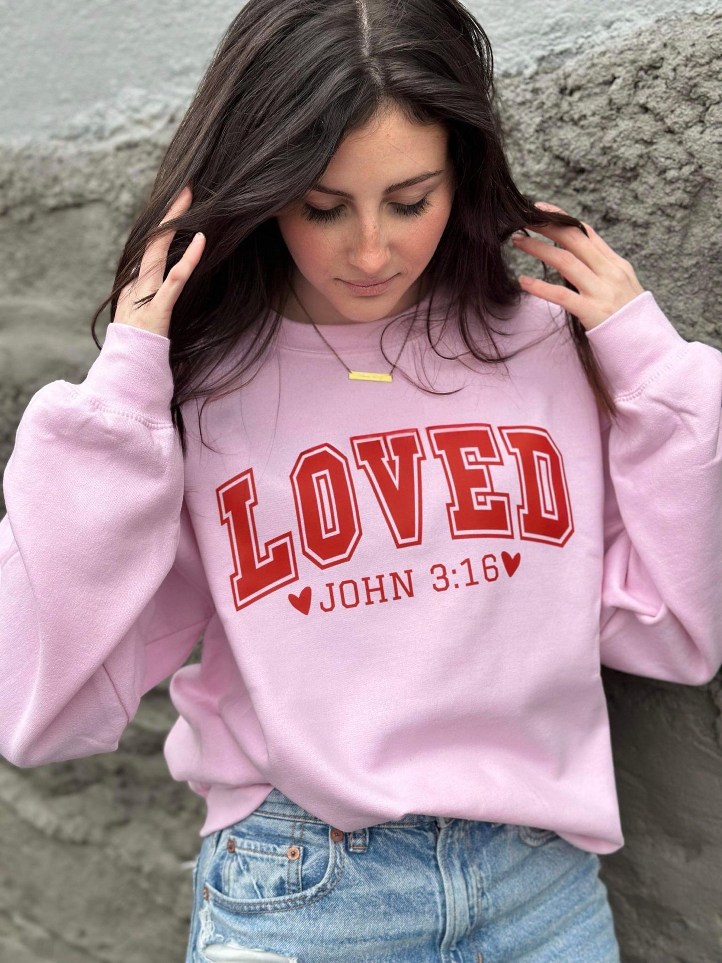 Loved Sweatshirt- ASK Apparel LLC