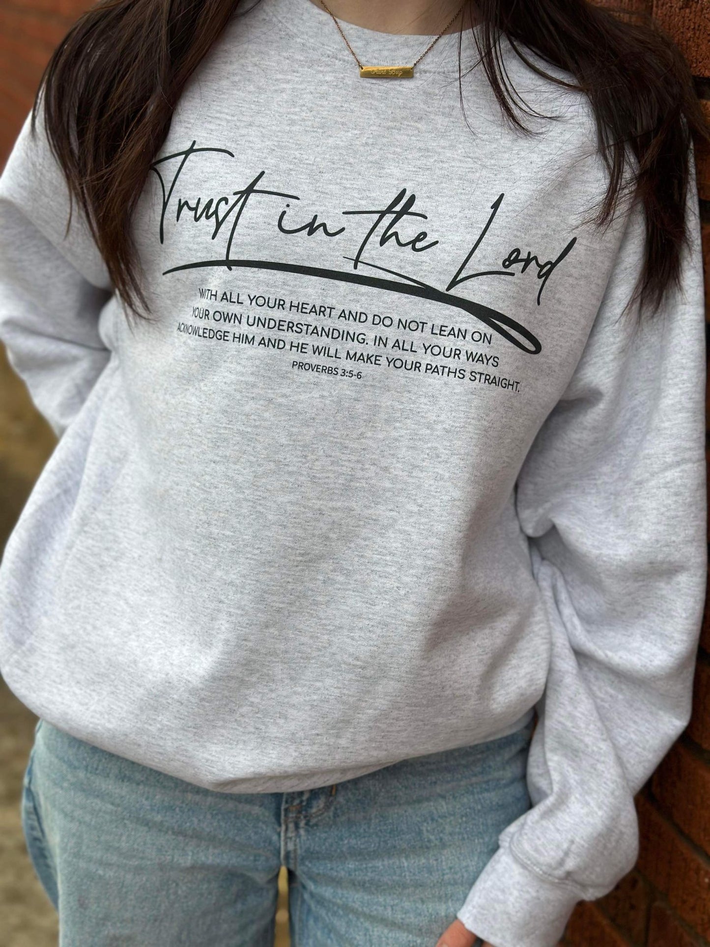 Trust in the Lord Sweatshirt- ASK Apparel LLC