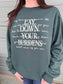 Lay Down Your Burdens Sweatshirt- ASK Apparel LLC