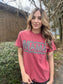 Spring Checkered Mama Tee- ASK Apparel LLC