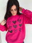 Multi Hearts Sweatshirt