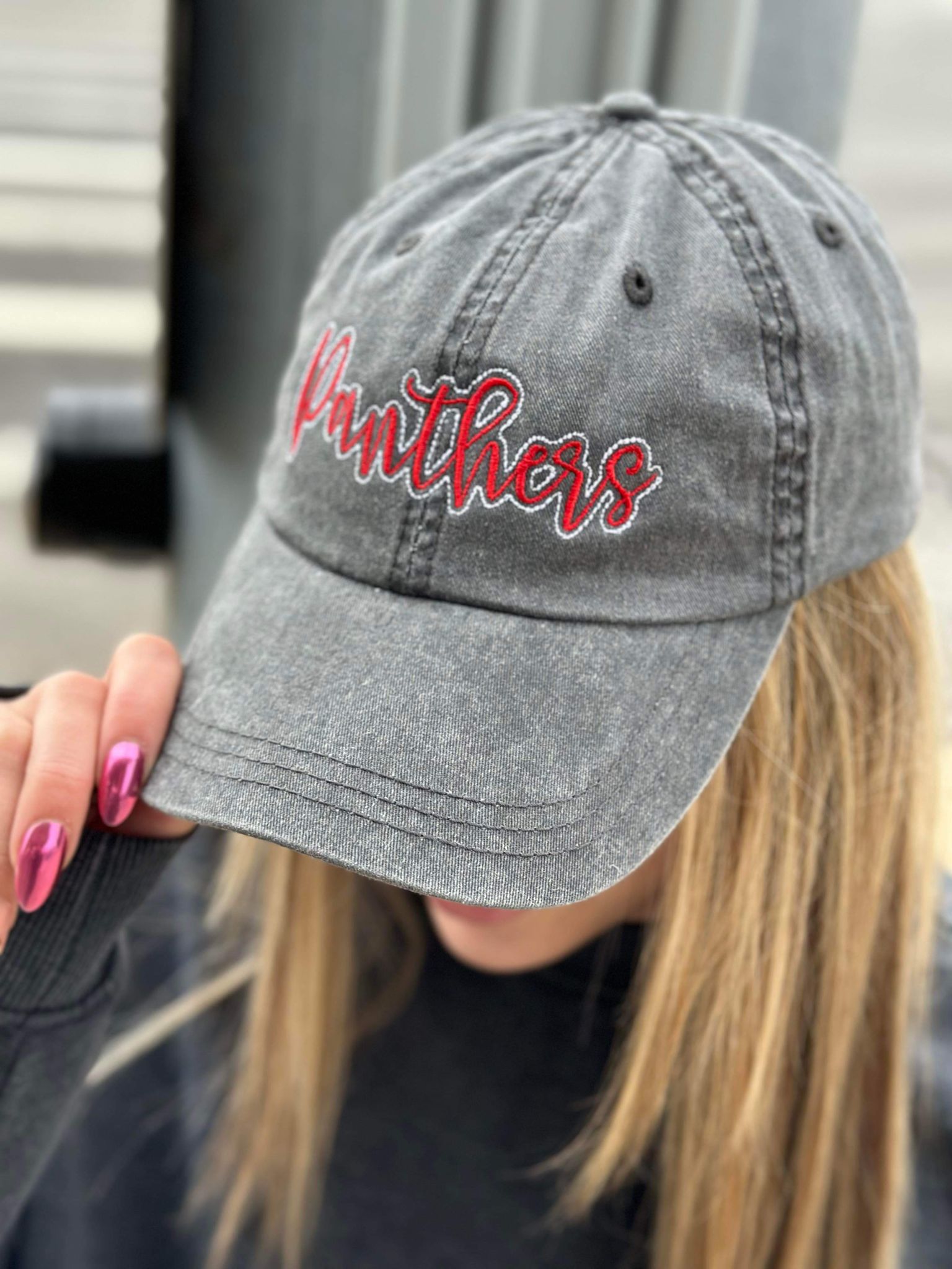 Custom Embroidered Mascot Hat- ASK Apparel LLC