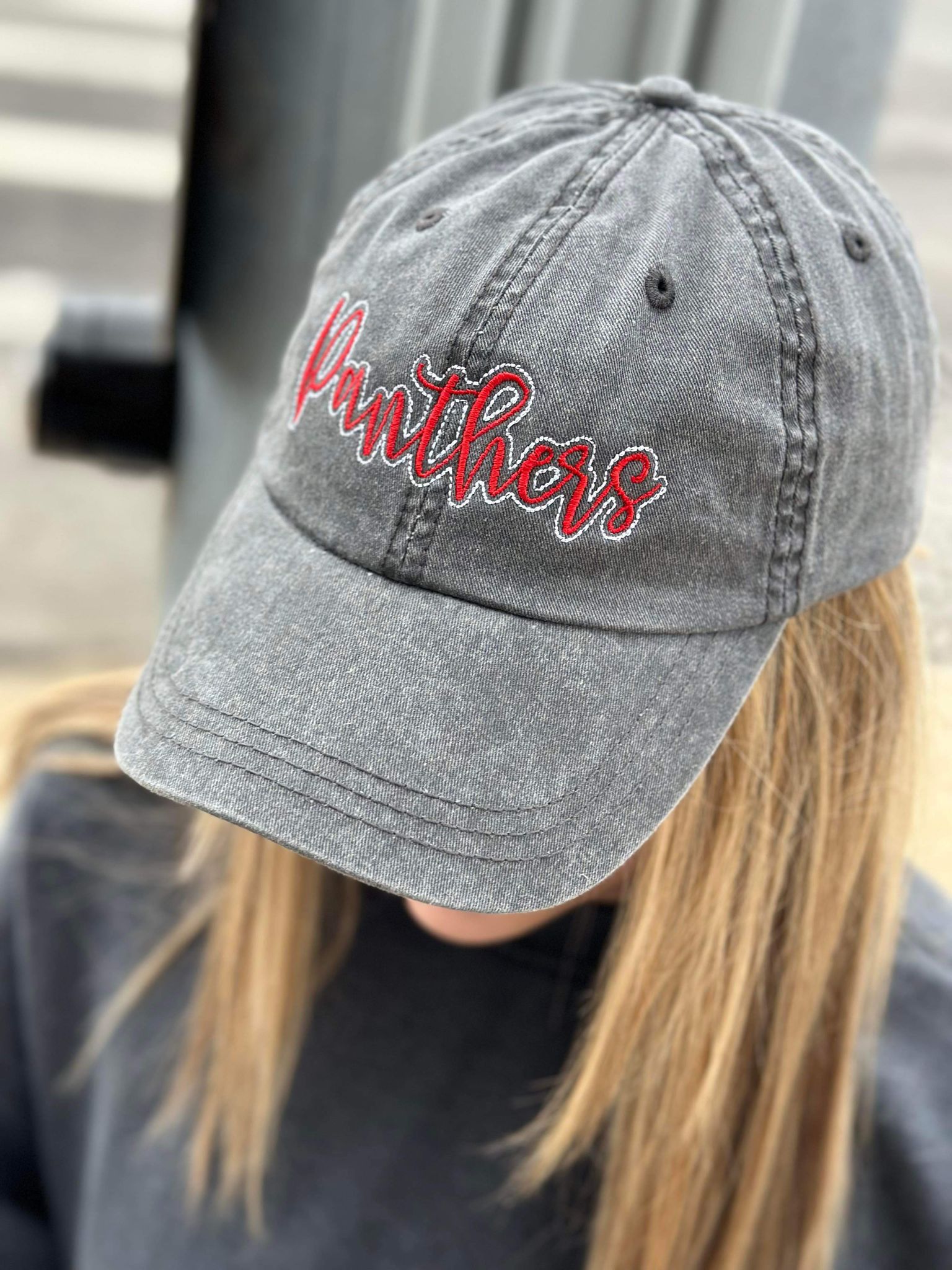 Custom Embroidered Mascot Hat- ASK Apparel LLC