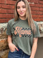 Retro Checkered Mama Tee- ASK Apparel LLC