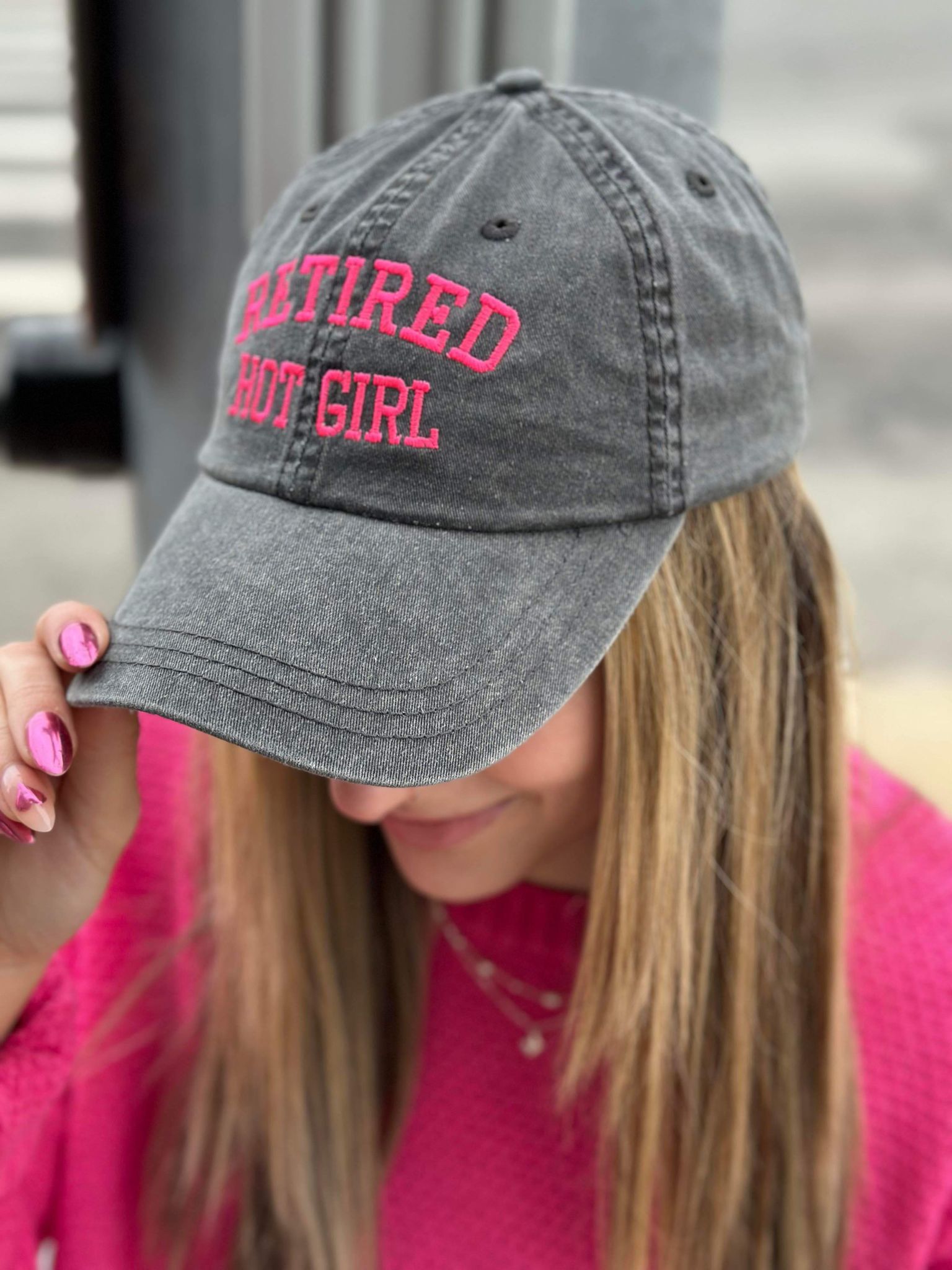 Retired Hot Girl Hat- ASK Apparel LLC