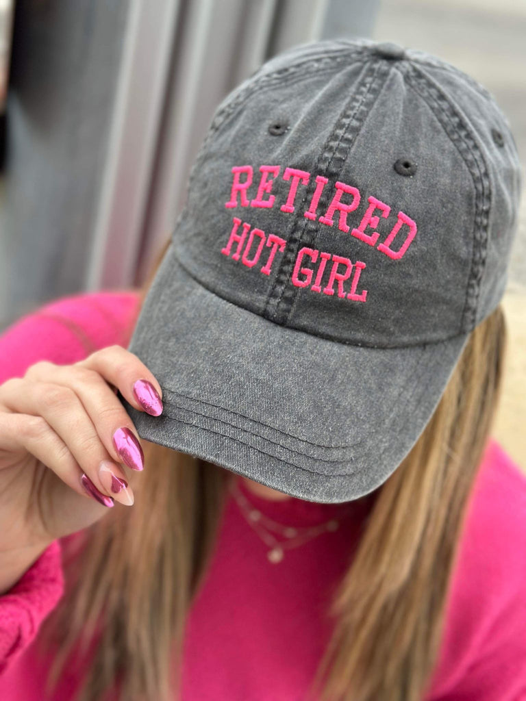 Retired Hot Girl Hat- ASK Apparel LLC