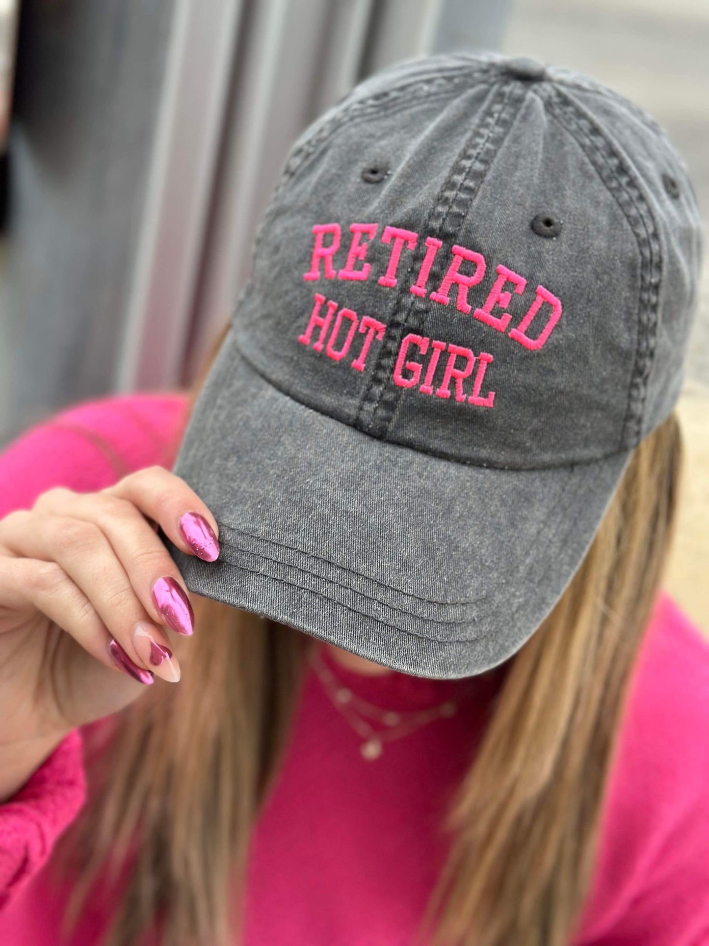 Retired Hot Girl Hat- ASK Apparel LLC