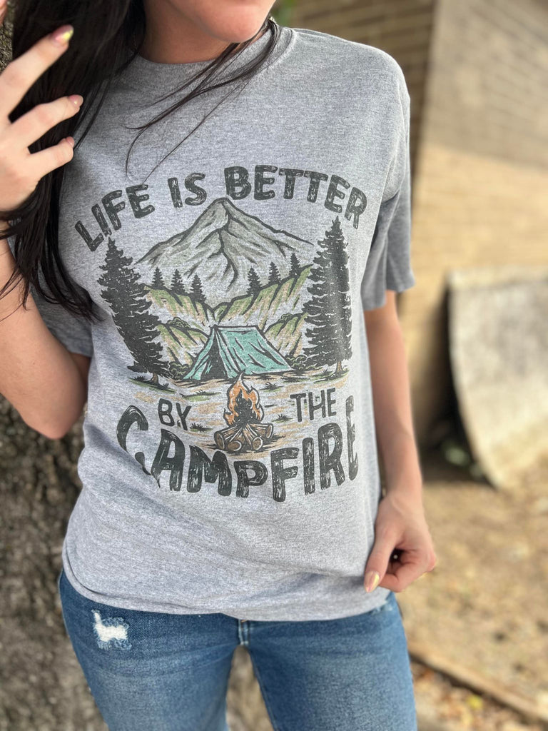 Life is Better by the Campfire Tee- ASK Apparel LLC