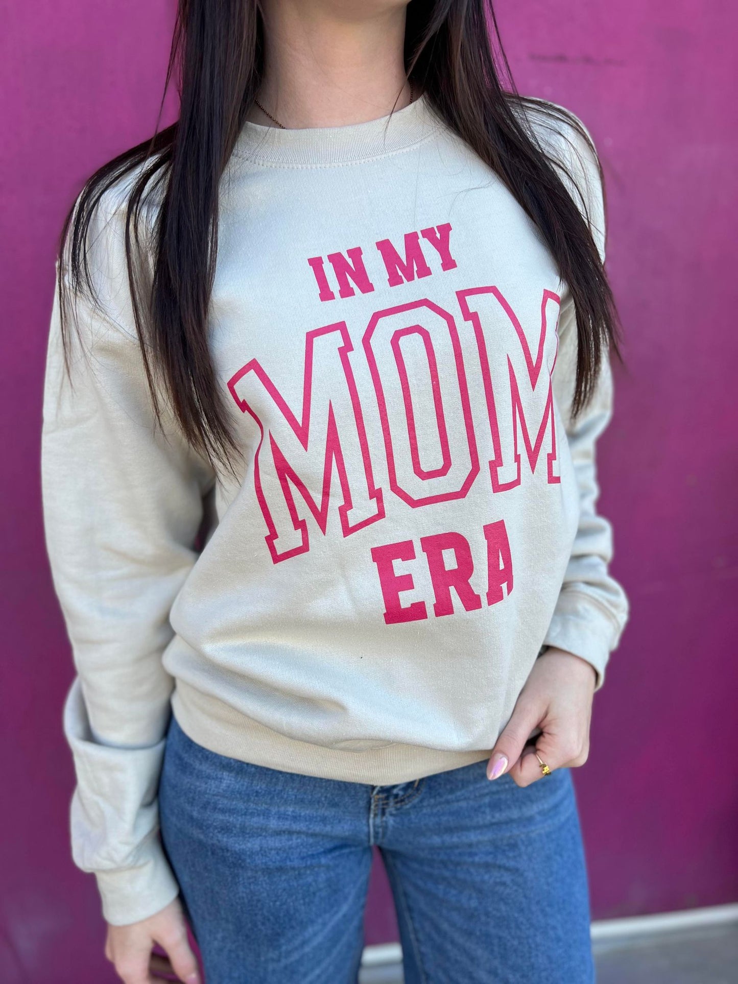 In My Mom Era Sweatshirt- ASK Apparel LLC