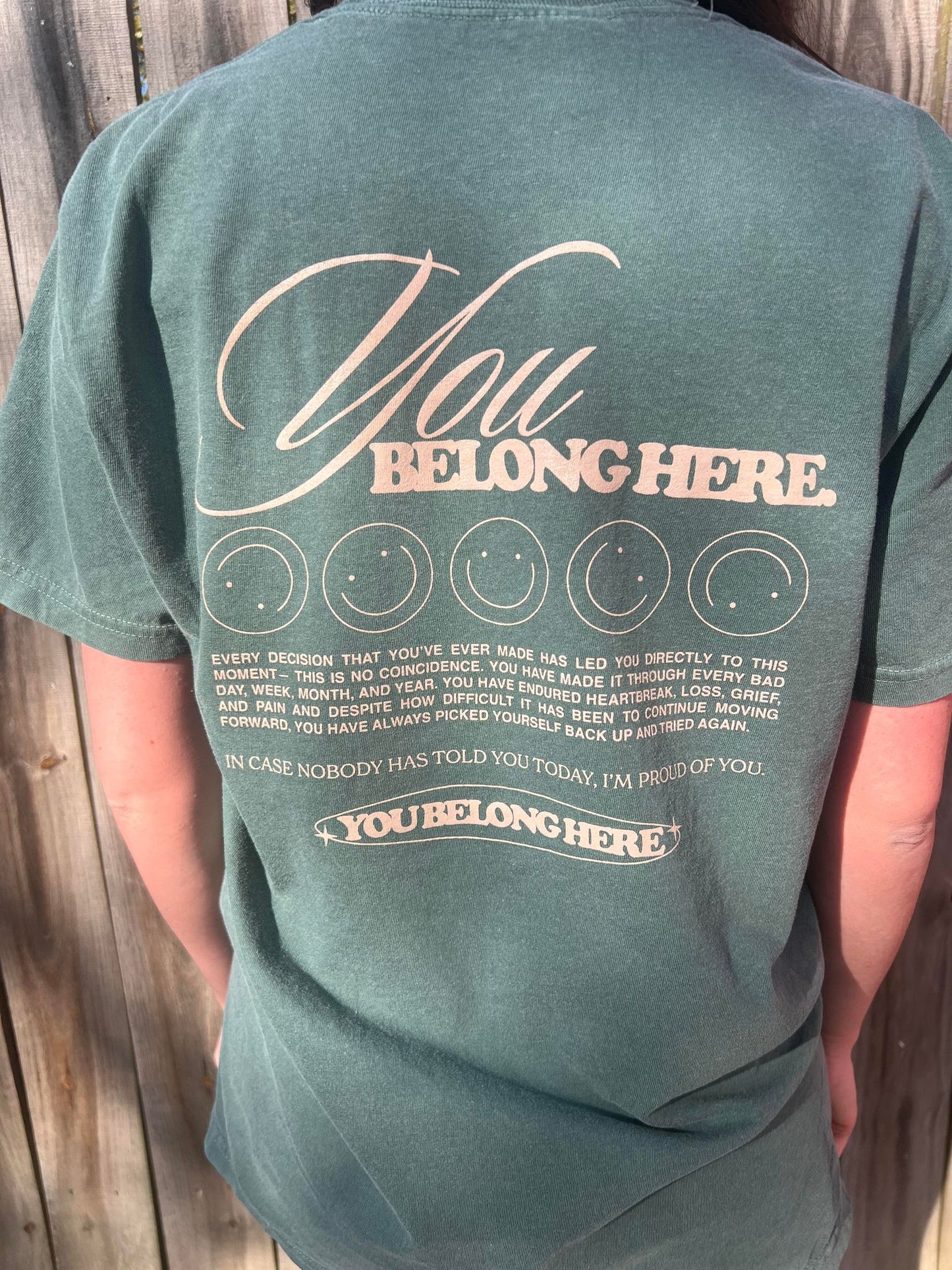 You Belong Here Tee- ASK Apparel LLC