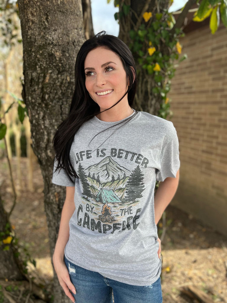 Life is Better by the Campfire Tee- ASK Apparel LLC